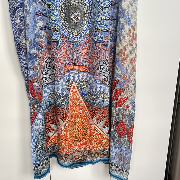 Camilla round neck kaftan - Picture 6 of 8